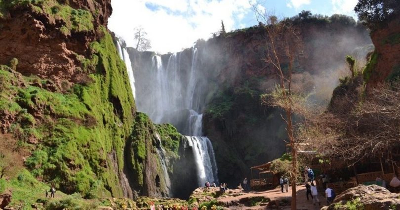 Ouzoud Falls: Keajaiban Alam Air Terjun di Pegunungan Atlas