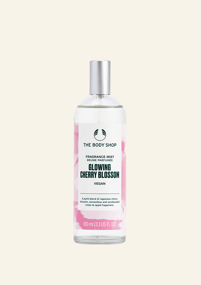 Parfum Glowing Cherry Blossom: Mist Tubuh yang Menyegarkan dan Elegan
